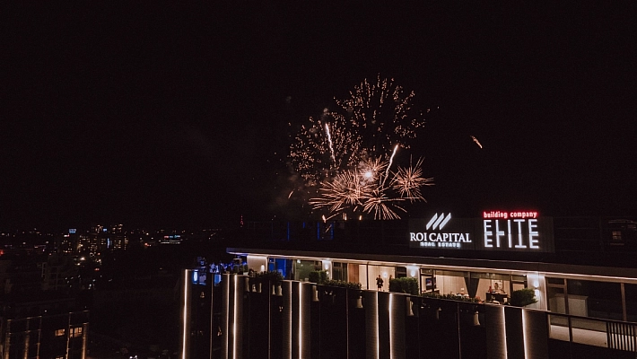 ROI Capital and ELITE Building Company opened their new office home with a glamorous party for friends and partners
